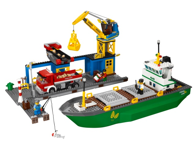 2011 Ersatz Aufkleber/Sticker Set für LEGO Set 4645 Harbor 