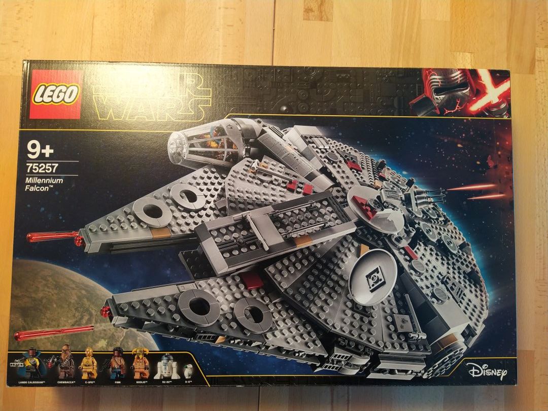 Forberedelse Synlig Åbent Lego 75257 - Millennium Falcon - Star Wars - Noppensteinwelt.de -  Noppenzähler unter sich